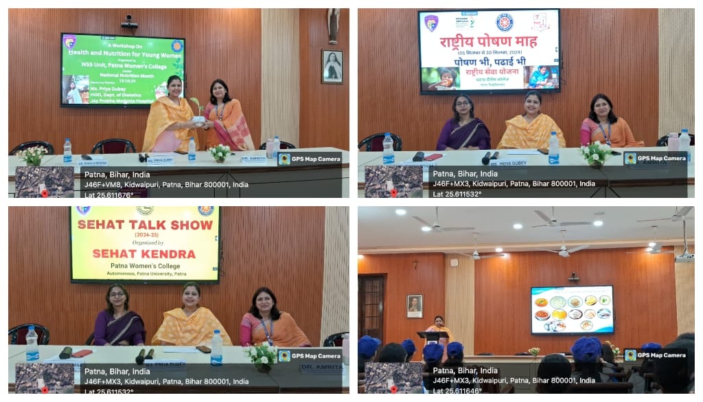 Workshop on Health and Nutrition Held at Patna Women's College