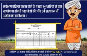 bihar land survey