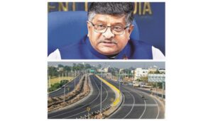 Ravi Shankar Prasad Thanks Nitin Gadkari for Rs 2007 Crore Elevated Road Approval