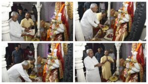 CM Nitish Kumar Offers Prayers at Durga Puja Pandals, Seeks Blessings for Bihar's Prosperity