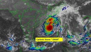 Cyclone Dana to Impact Bihar with Heavy Rains and Strong Winds, Set to Hit Odisha and West Bengal