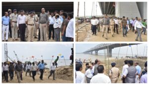 Divisional Commissioner Inspects Chhath Ghats, Reviews Preparations in Patna