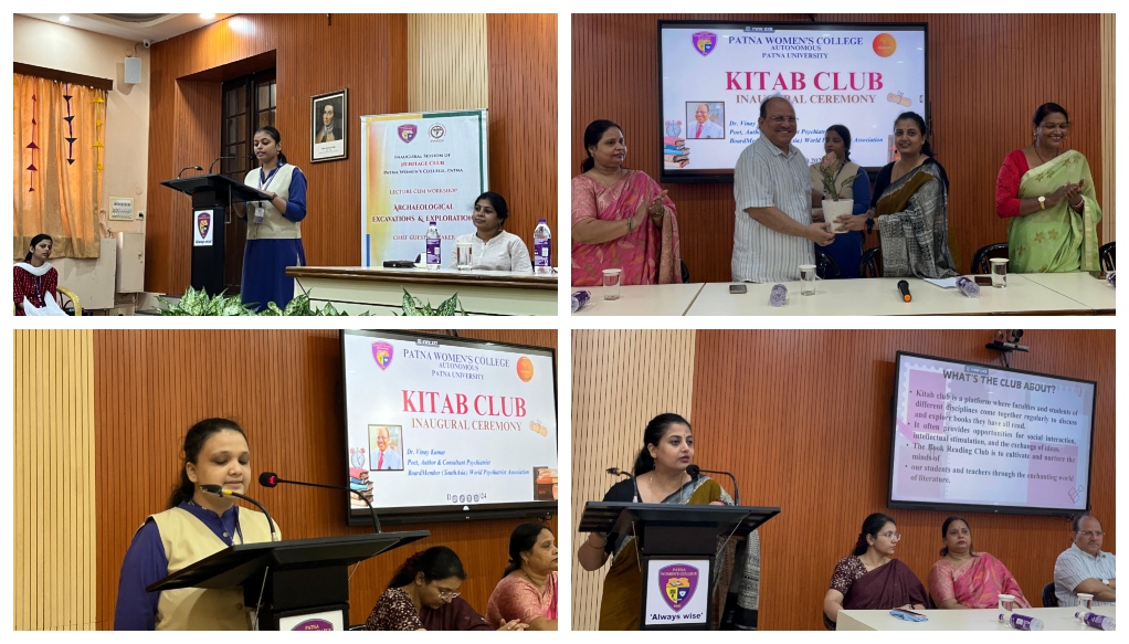 Kitab Club Inaugurated at Patna Women’s College with Workshop by Renowned Poet and Writer