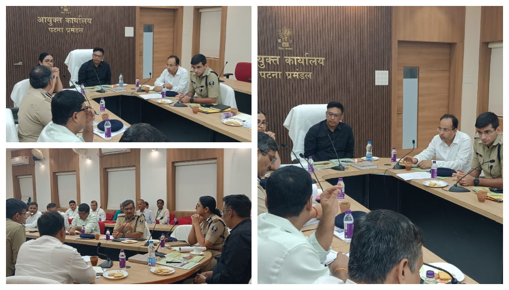 Patna Commissioner and IG Review Law and Order, Land Disputes in Patna and Nalanda