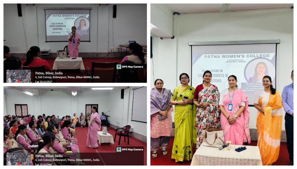 Patna Women’s College Hosts Lecture on Career Opportunities in Advertising