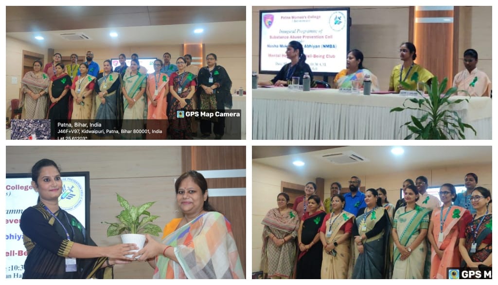 Patna Women’s College Inaugurates Substance Abuse Prevention Cell and Mental Well-being Club