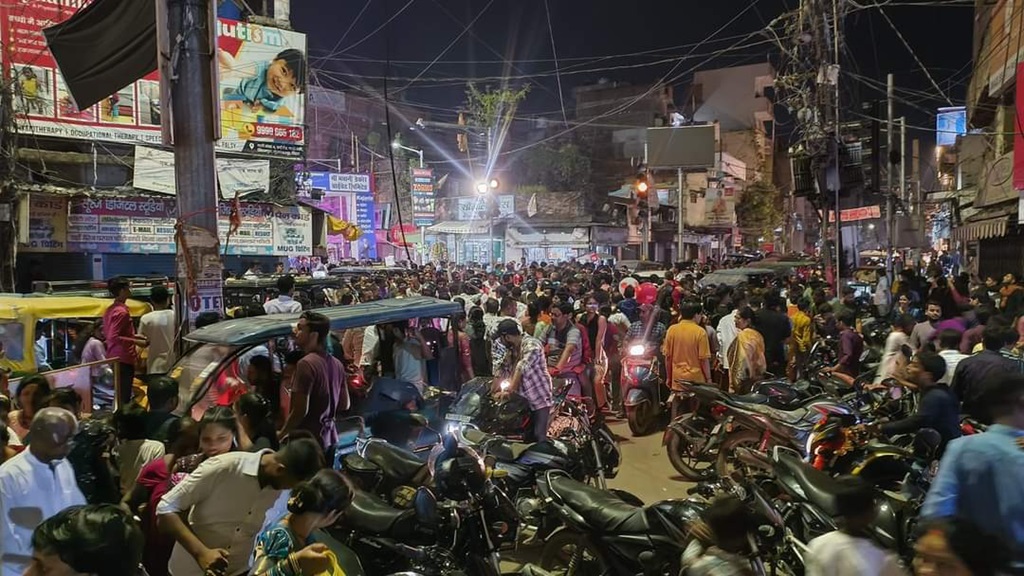 muzaffarpur traffic jam