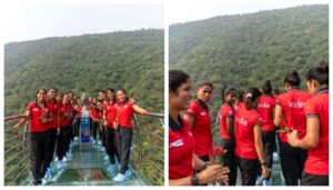 Indian Women’s Hockey Team Tours Rajgir’s Glass Bridge Ahead of Asian Champions Trophy