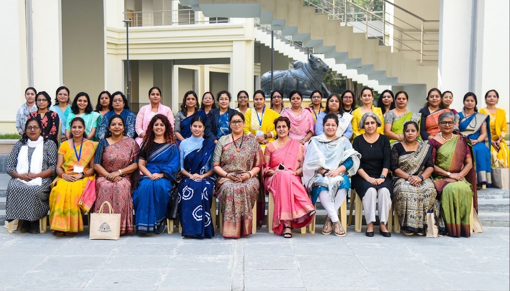 Smriti Irani Addresses Women Leaders at IIM Bodh Gaya's Leadership Program for Academia