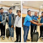 Jharkhand U-19 Cricket Team Welcomed at Patna Airport