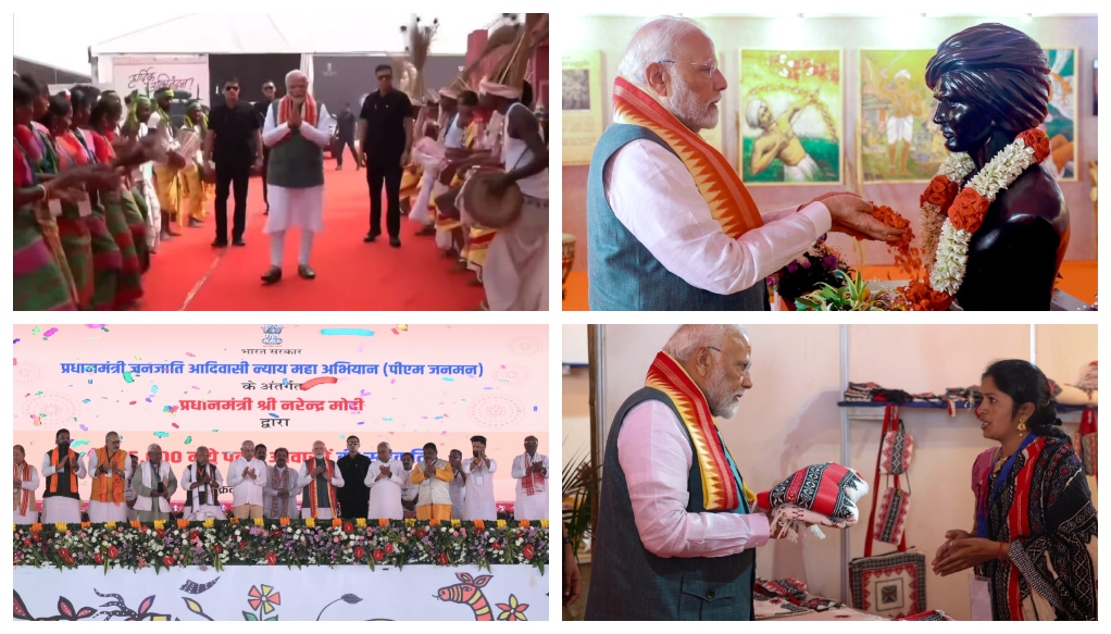 PM Modi in Jamui: Projects Worth ₹6,640 Crore Inaugurated, Focus on Tribals in 40-Minute Speech