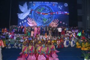 St. Michael’s High School Annual Day Celebrates Unity in Diversity with "Vasudhaiva Kutumbakam" Theme