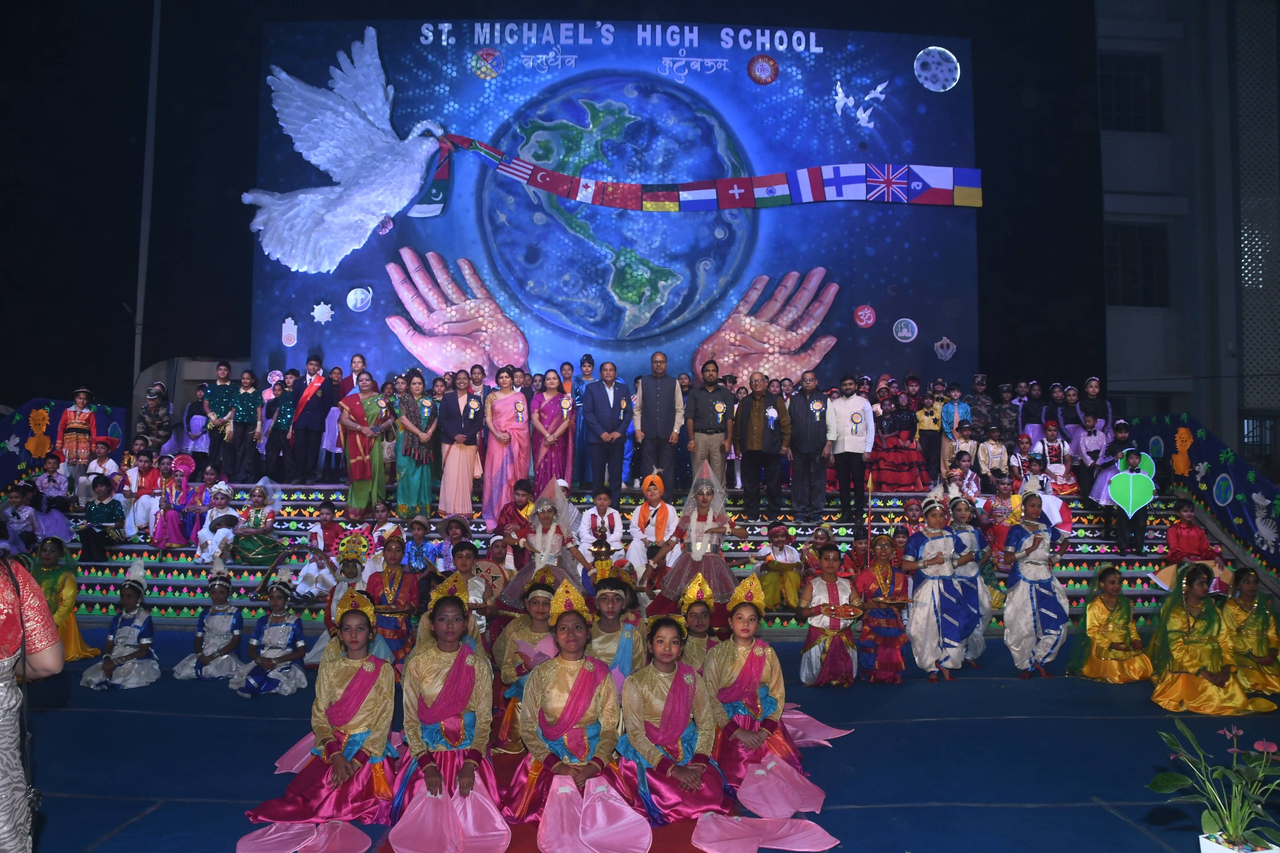 St. Michael’s High School Annual Day Celebrates Unity in Diversity with "Vasudhaiva Kutumbakam" Theme