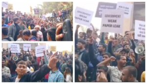 BPSC Candidates Protest in Patna, PK Accuses CM Nitish Kumar of Fleeing to Delhi