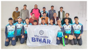 Bihar Sub-Junior Softball Team Departs for National Championship in Jammu