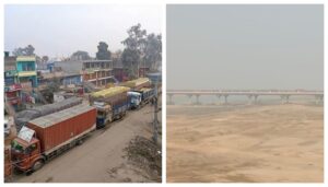 Days of Traffic Chaos in Bihta: Sand-Laden Trucks Cause Massive Jam, Disrupting Lives and Businesses