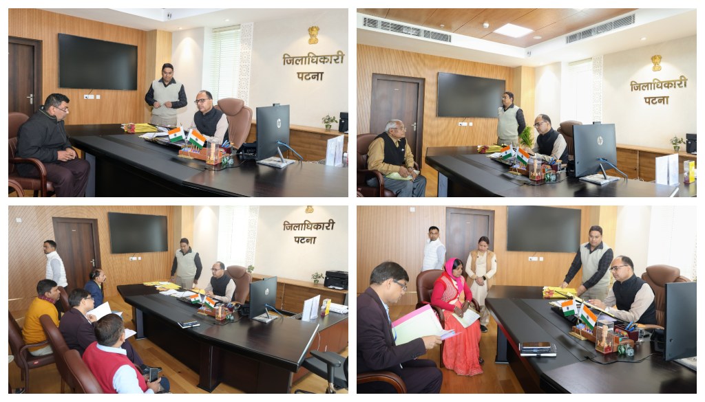 District Magistrate Dr. Chandrashekhar Singh Resolves 16 Public Grievances