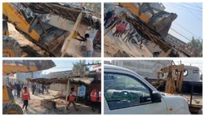 Encroachment Removal Drive Intensifies in Patna Under Commissioner Mayank Warvade's Supervision