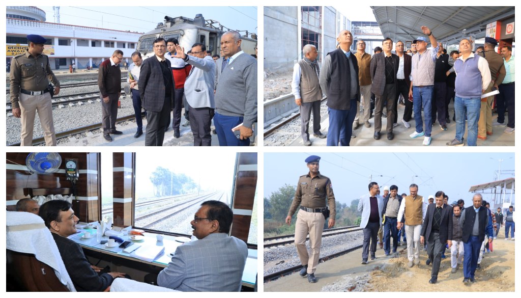 General Manager Conducts Inspection of Patna-Kiul-Gaya Railway Section