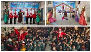 Christmas Celebrations Bring Joy to Jesus and Mary Academy