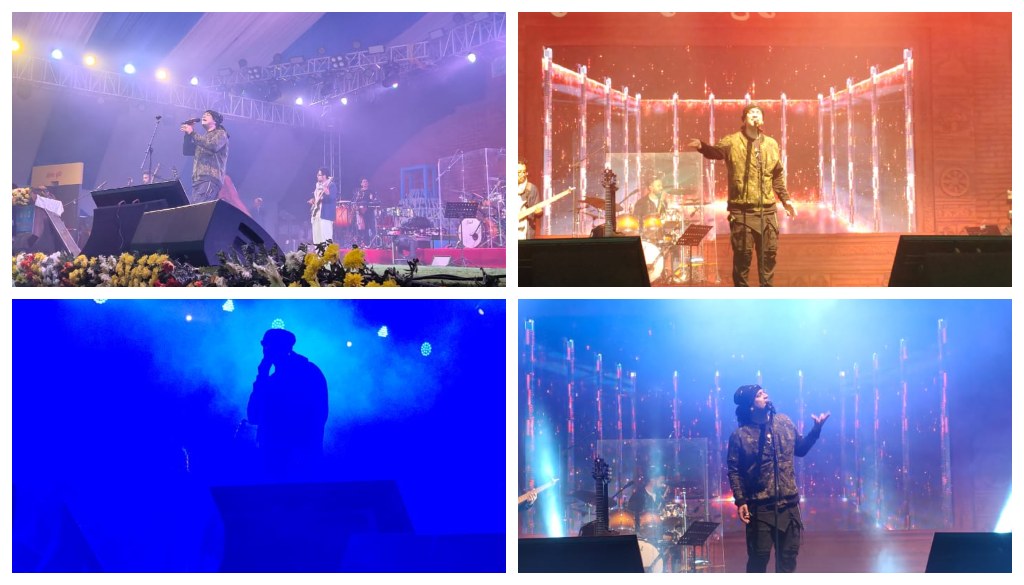 Jubin Nautiyal Enchants Audience at Rajgir Festival with Mesmerizing Performance