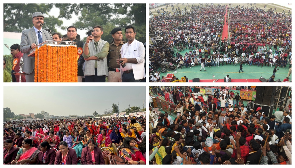 Vikas Vaibhav’s ‘Let’s Inspire Bihar’ Movement Gains Ground with 50,000-Strong Sasaram Rally