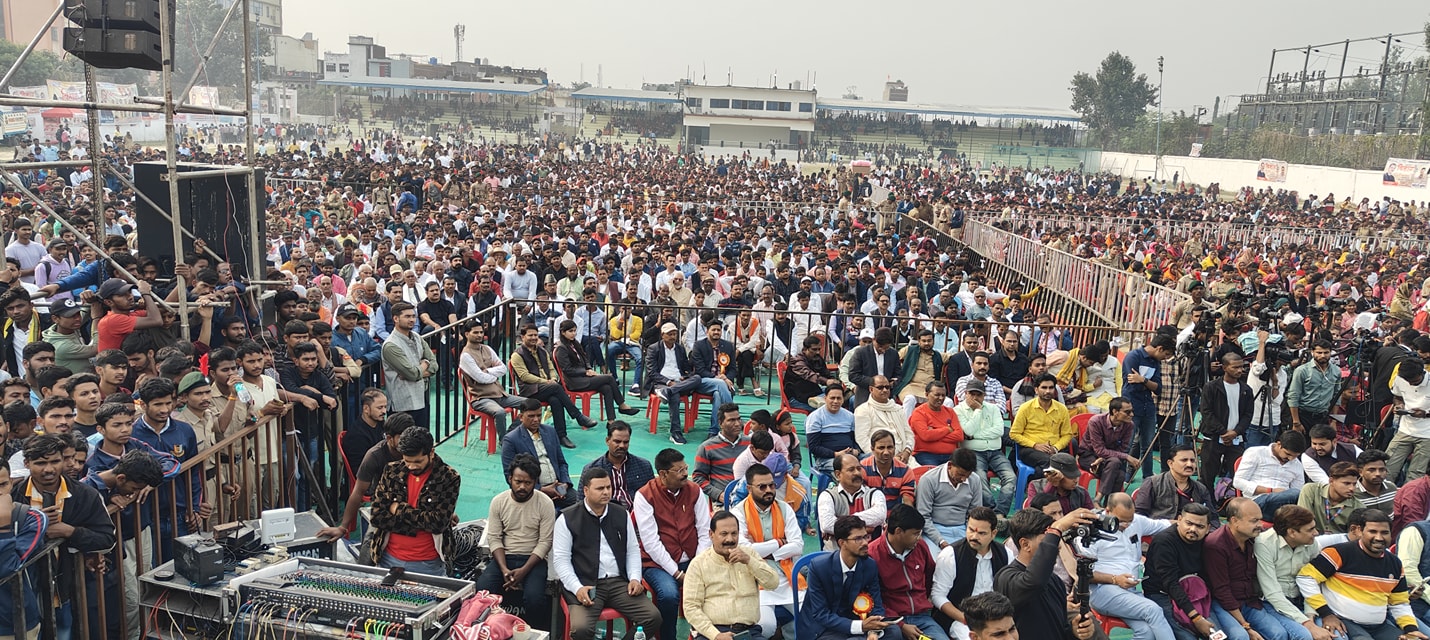 Vikas Vaibhav’s ‘Let’s Inspire Bihar’ Movement Gains Ground with 50,000-Strong Sasaram Rally