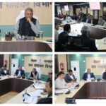 Minister Reviews Flood Protection and Irrigation Schemes at Irrigation Bhawan