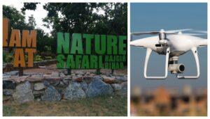 Drones Deployed in Rajgir for New Year Crowd Control; Illegal Parking Fines Up to Rs 3,000