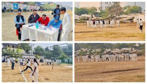 State-Level Girls Under-19 Cricket Selection Competition Held at Patliputra Sports Complex