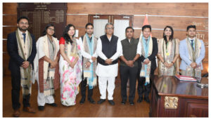 Bihar Tourism Minister Hosts Indian and Bhutan Foreign Service Officials for Development Dialogue in Patna