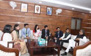 Bihar Tourism Minister Hosts Indian and Bhutan Foreign Service Officials for Development Dialogue in Patna