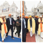 CM Nitish Kumar Pays Homage at Patna Sahib Gurudwara on Prakash Parv