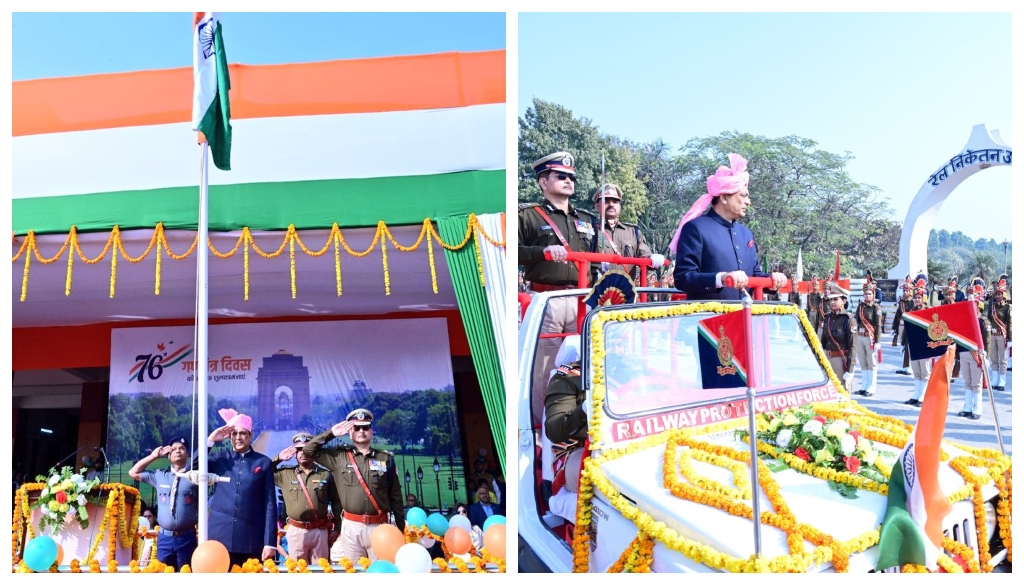 East Central Railway Marks 76th Republic Day with Enthusiastic Celebrations