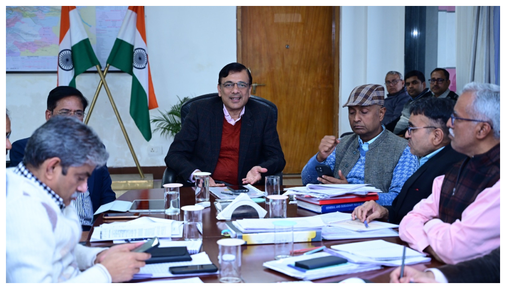 East Central Railway General Manager Chairs High-Level Review Meeting