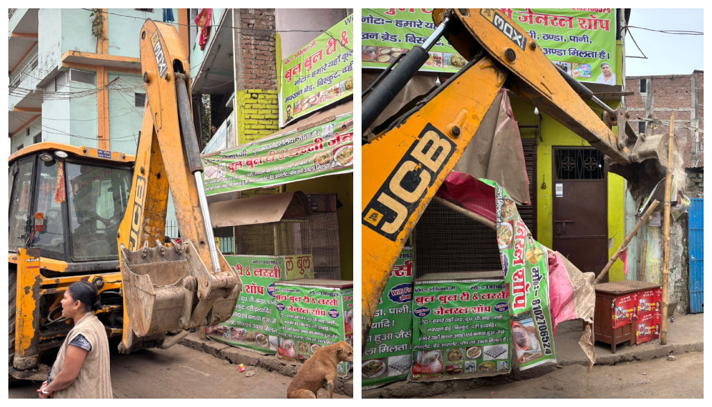 Encroachment Removal Campaign Conducted Across Patna for Sixth Day