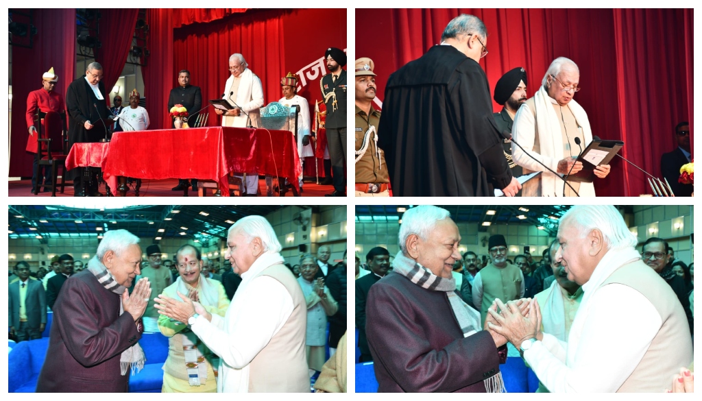 Arif Mohammad Khan Sworn In as Governor of Bihar, Promises to Uphold State's Culture and Pride