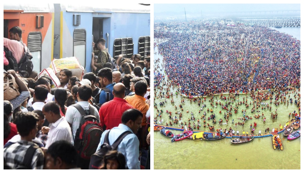 Maha Kumbh Rush: Chaos Erupts at Bihar Railway Stations as Overcrowding Worsens