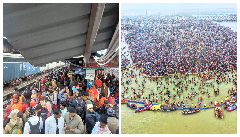 Chaos at Bihar Railway Stations as Pilgrims Head to Prayagraj for Mauni Amavasya