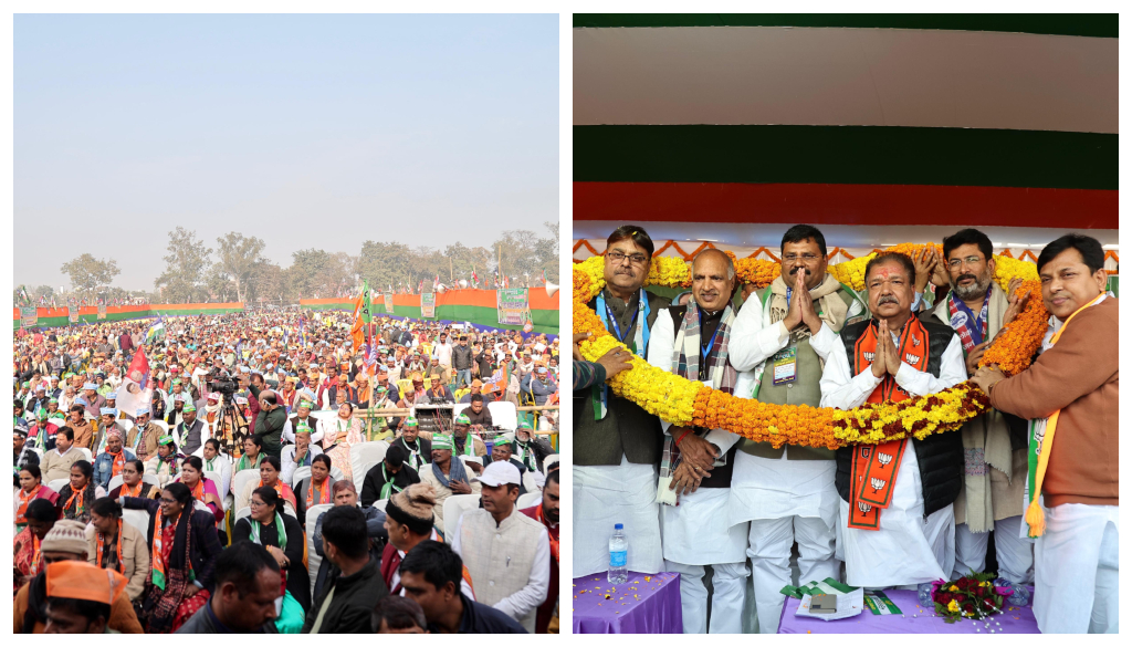 Massive Turnout at NDA Worker Conferences in Sheohar and Sitamarhi Boosts Election Morale