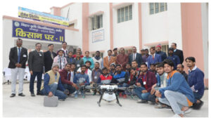 NAAC Peer Review Team Visits Bihar Agricultural University for Kisan Drone Operator Training Program