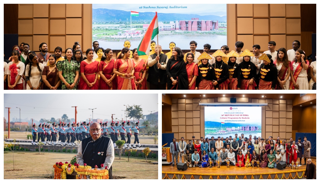 Nalanda University Marks Republic Day with Cultural Unity and Academic Pride