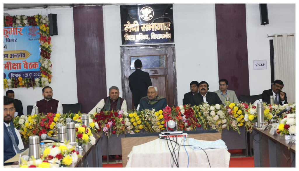 Nitish Kumar Reviews Development Projects in Kishanganj, Announces Key Initiatives