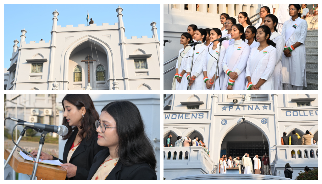 Patna Women’s College Celebrates 76th Republic Day with Patriotic Fervor