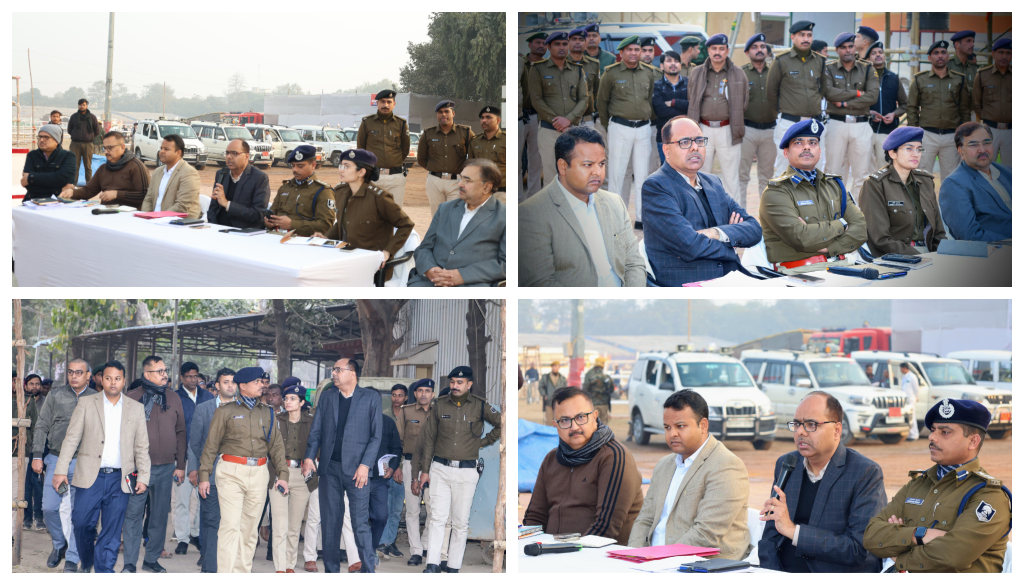 Patna prepares for grand Republic Day celebrations: DM and SSP inspect Gandhi Maidan