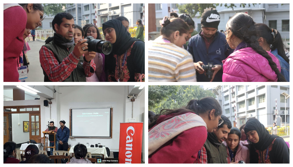 Workshop on Basic Camera Settings Organized by Patna Women’s College