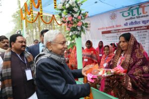 CM Nitish Kumar Inaugurates and Lays Foundation Stones for 449 Schemes Worth Rs. 305 Crore in Araria