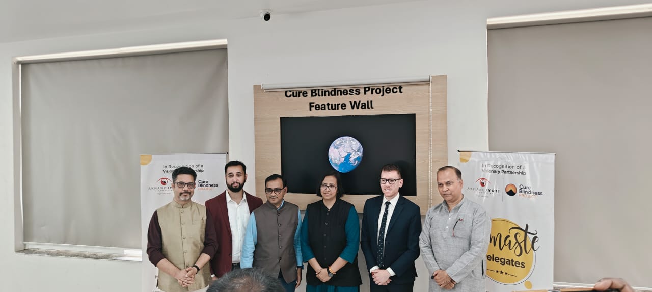 US-Based Cure Blindness Project Partners With Bihar’s Akhand Jyoti Eye Hospital to Eradicate Blindness