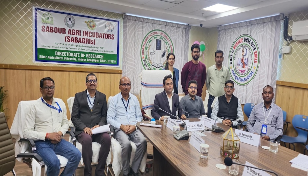 34 Agri-Tech Startups Pitch for Funding at Bihar Agricultural University's SABAGRIS Program