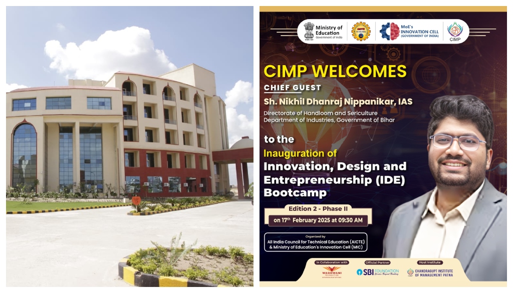 CIMP to Host Second Edition of IDE Bootcamp, Fostering Innovation and Entrepreneurship